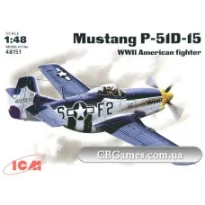 ICM48151 Мустанг Р-51Д-51америк. винищувач. ІІ МВ