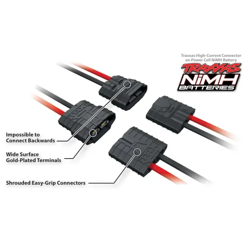 Акумулятори Аккумулятор Traxxas NiMH 7,2В 3300мАч 6-Cells 139х48х26мм 370г Traxxas iD (2942X)