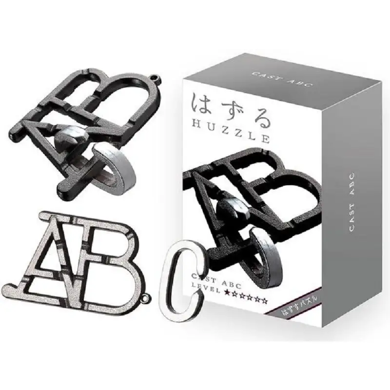Головоломка 1* ABC (Huzzle ABC) | Головоломка з металу