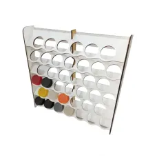 WOH-1223 Настінний модуль для 39 ємностей діаметром 35 мм