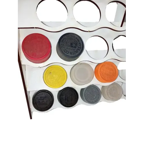 Модульное рабочее место WOH-1223 Настенный модуль для 39 емкостей диаметром 35 мм