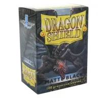 Протекторы Dragon Shield 66 x 91мм (100 шт.) matte Black
