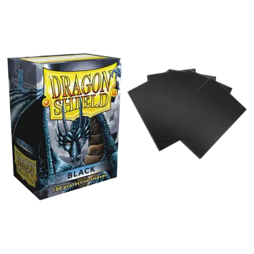 Протектори Dragon Shield 66 x 91мм (100 шт.) matte Black