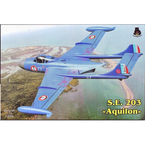 Збірна модель літака Морський реактивний винищувач S.E.203 "Aquilon" (IOM-F295b) Масштаб: 1:72 1:72
