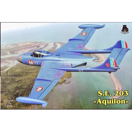 Збірна модель літака Морський реактивний винищувач S.E.203 "Aquilon" (IOM-F295b) Масштаб: 1:72 1:72