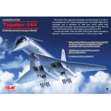 ICM14401 Tupolev Tu-144 Soviet airliner