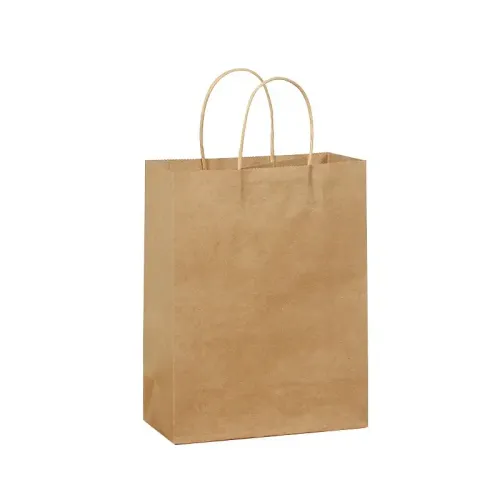 Пакети та упаковка Крафт пакет с ручками - 450 × 150 × 400 мм