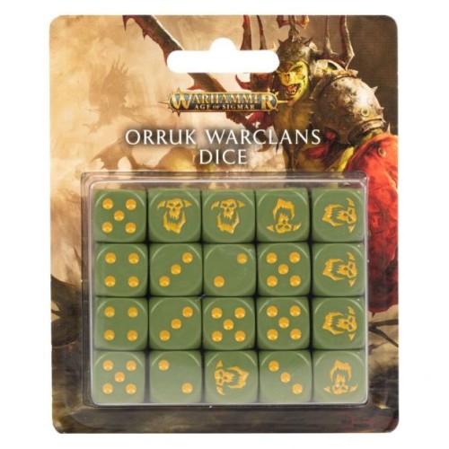 Аксессуары AGE OF SIGMAR: ORRUK WARCLANS DICE