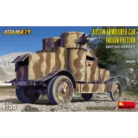 Броньований автомобіль Остін індійський камуфляж. Британська служба (з інтер'єром)