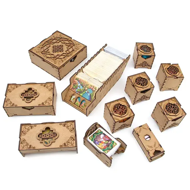 Органайзер для настольной игры Five Tribes + дополнения (Organizer for board game Five Tribes + Expansions)