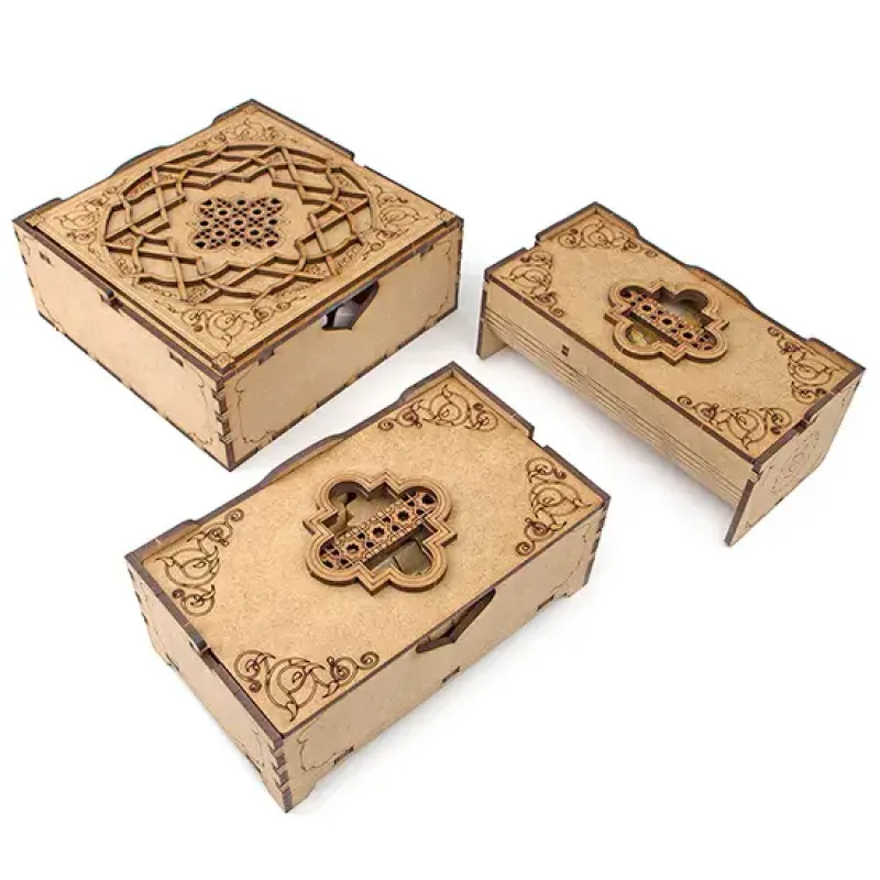Органайзер для настольной игры Five Tribes + дополнения (Organizer for board game Five Tribes + Expansions)