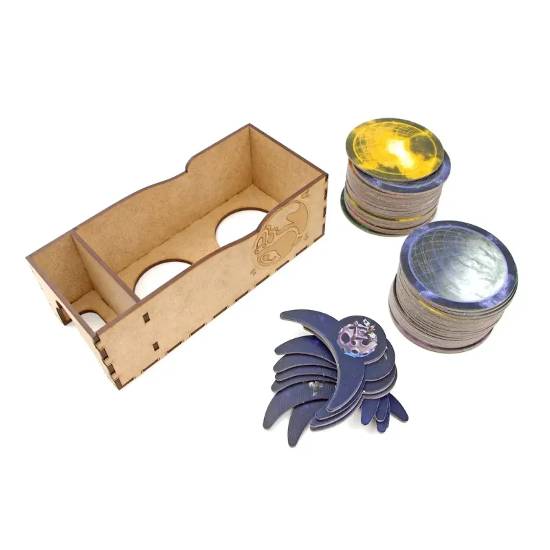 Органайзер для настольной игры Cosmic Encounter + дополнения (Organizer for boardgame Cosmic Encounter + exp)