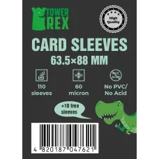 Протекторы для карт 63.5 х 88 мм (110 шт.)