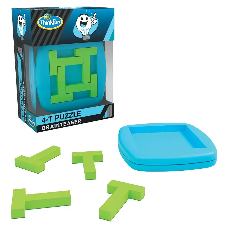 Головоломка Головоломка 4-T | ThinkFun Pocket Brainteasers 4-T Puzzle