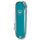 Ножі Victorinox Класичний ніж-брелок Victorinox Classic SD Colors, Mountain Lake, Gift Box (0.6223.23G) 7 функцій, 58 мм, бірюзовий