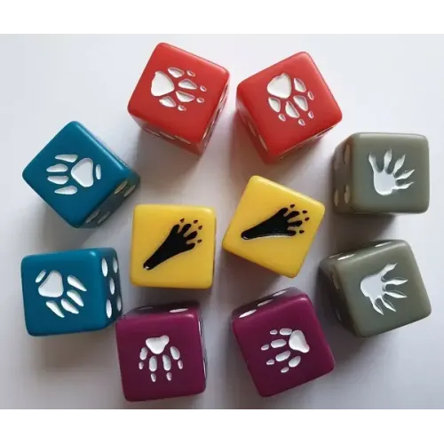 Лісовий затишок. Делюкс кубики (10 шт.) (Creature Comforts Custom Dice)