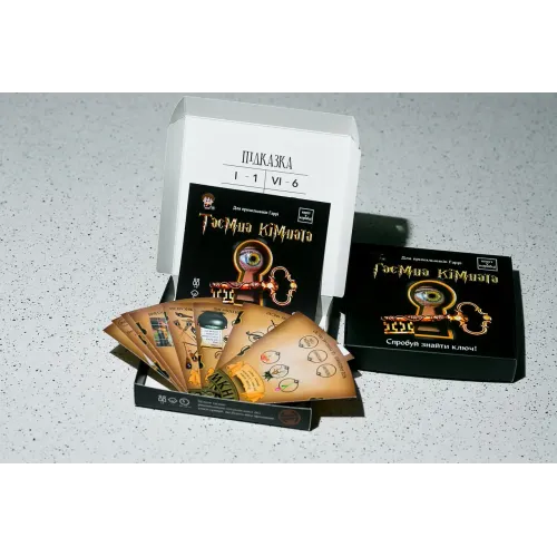 Настільна гра Квест у коробці: Таємна кімната UA