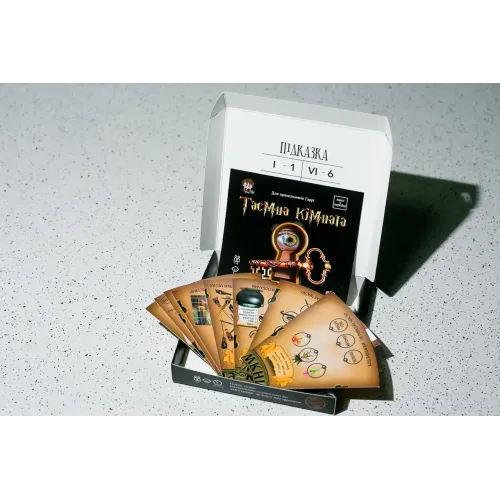 Настільна гра Квест у коробці: Таємна кімната UA