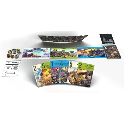 Настільна гра Звірі на Війні: По всіх фронтах (Air, Land, and Sea: Critters at War) UA