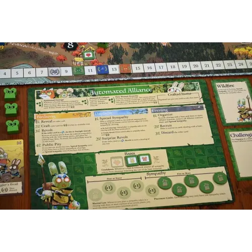 Настольная игра Корни: Механический интеллект (Root: The Clockwork Expansion)