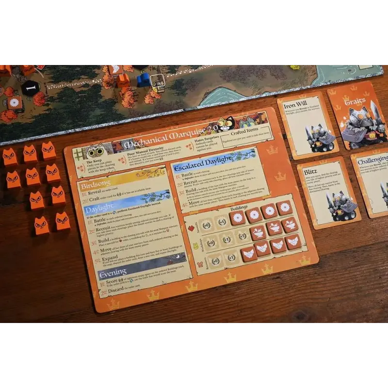 Настольная игра Корни: Механический интеллект (Root: The Clockwork Expansion)