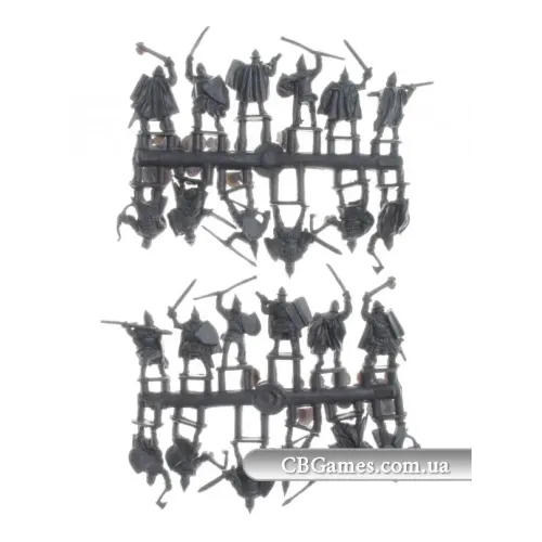 Фігури та мініатюри Литовско-русская тяжелая пехота, XV век (MS72066) Масштаб: 1:72