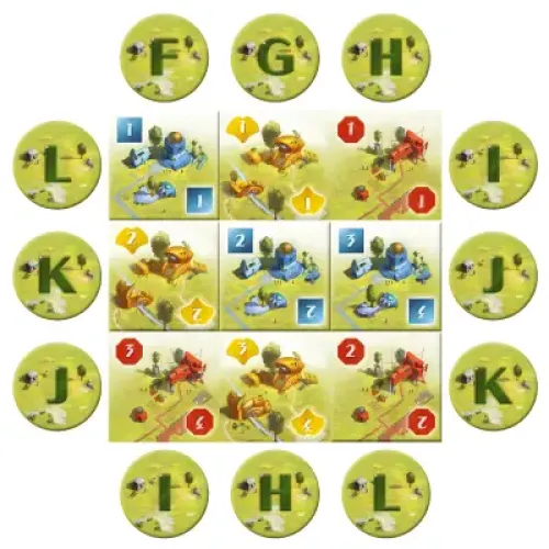 Настольная игра Ginkgopolis (Гинкгополис)