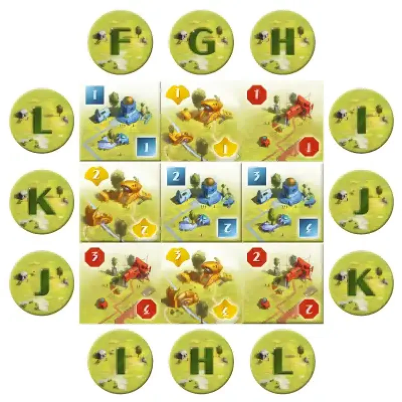 Настольная игра Ginkgopolis (Гинкгополис)