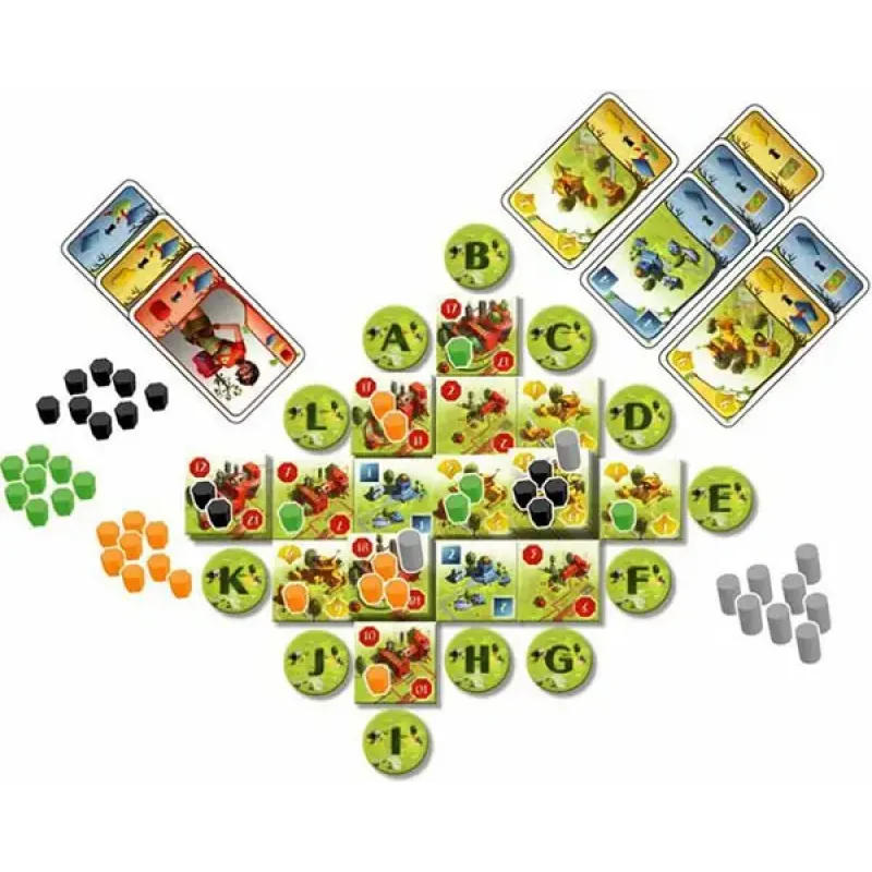Настольная игра Ginkgopolis (Гинкгополис)