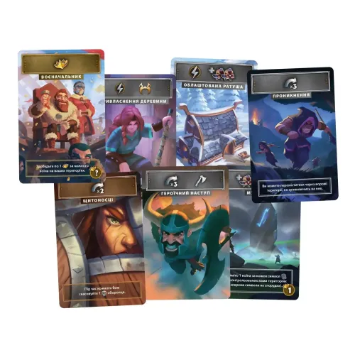 Настільна гра Нортґард: Незвідані землі (Northgard: Uncharted Lands) UA