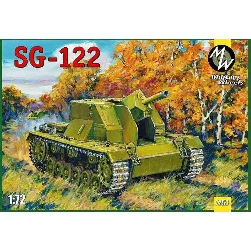 Збірна модель САУ SG-122 (MW7253) Масштаб: 1:72