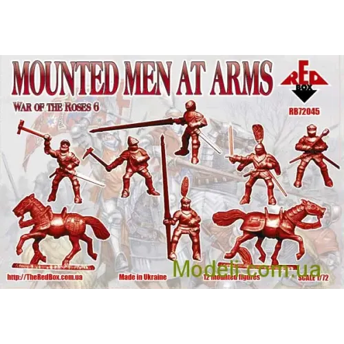 Фигуры и миниатюры Конная армия, война роз 6 (RB72045) Масштаб: 1:72