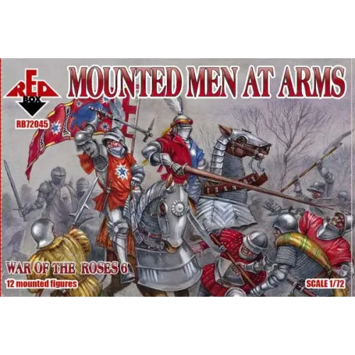 Фигуры и миниатюры Конная армия, война роз 6 (RB72045) Масштаб: 1:72