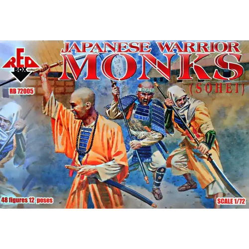 Фігури та мініатюри Japanese Warrior Monks (Sohei) (RB72005) Масштаб: 1:72