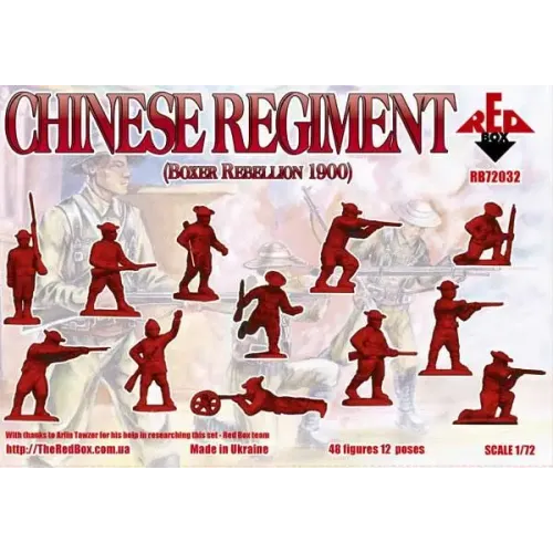Фігури та мініатюри Chinese Regiment, Boxer Rebellion 1900 (RB72032) Масштаб: 1:72