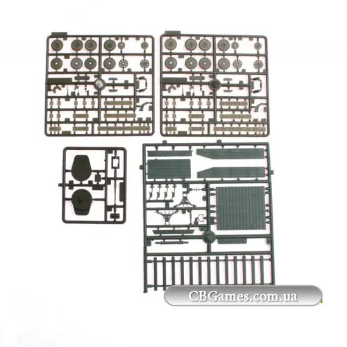 Вагоны и поезда Железнодорожная платформа с танком БТ - 5 (UMT643) Масштаб: 1:72