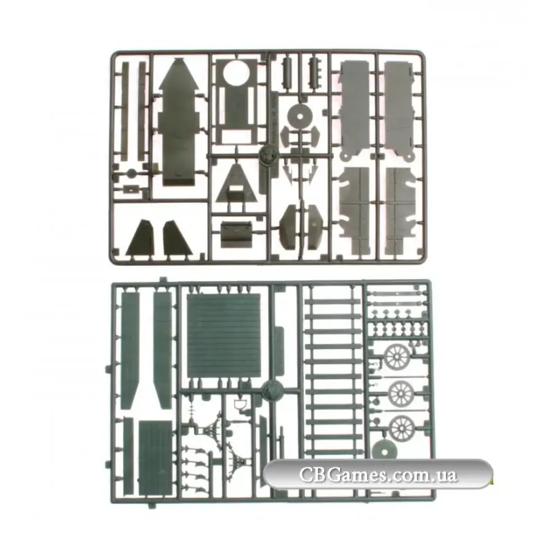 Железнодорожная платформа с танком БТ - 5 (UMT643) Масштаб: 1:72