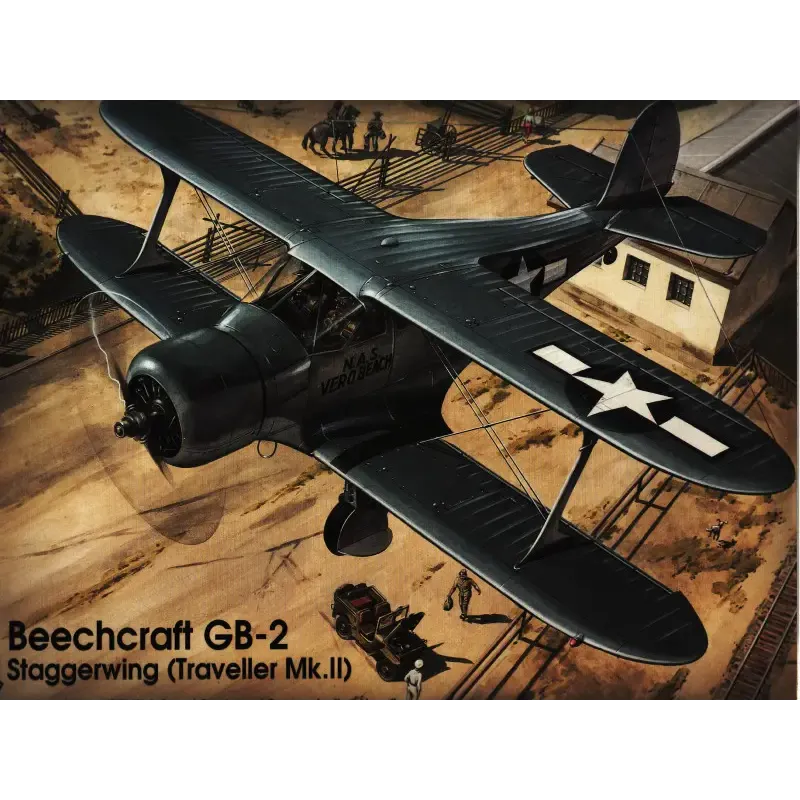 Збірна модель літака RN447 Бук GB-2 (Traveller) 1:48
