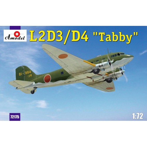 Літаки Транспортный самолет L2D3/D4 "Taddy" (AMO72175) Масштаб: 1:72
