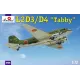 Збірна модель літака Транспортний літак L2D3/D4 1:72