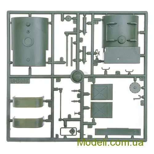 Авто-мото Бензозаправщик БЗ-42 (UM508) Масштаб: 1:48