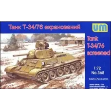 Танк T34/76 экранированный (UM368) Масштаб:  1:72