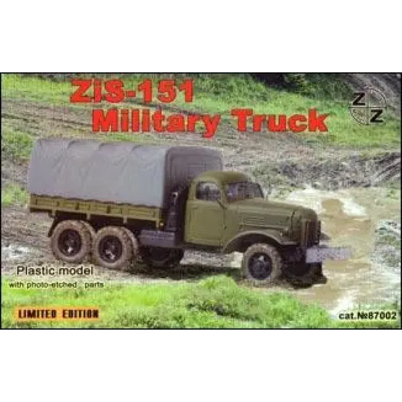 ZZ87002 Zis-151 military truck (ZZ87002) Масштаб: 1:87