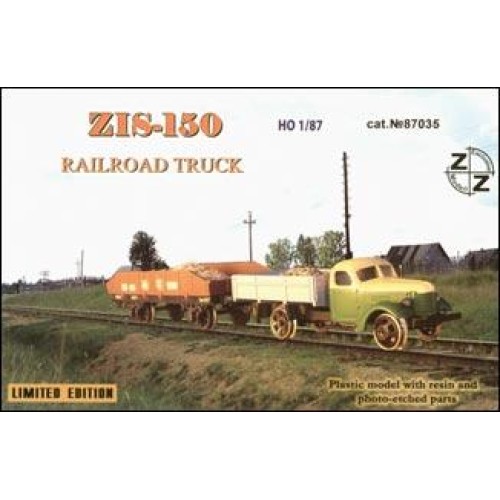 Вагоны и поезда ZZ87035 ZiS-150 Soviet railroad truck (ZZ87035) Масштаб: 1:87