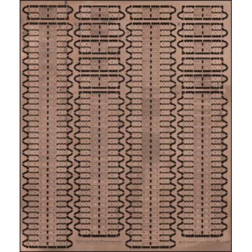 Фототравление PE7232 Photoetched tracks set for 1/72 T-34 mod.1941 (PE7232) Масштаб: 1:72