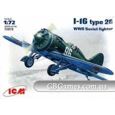 ICM72073 Polilkarpov I-16 type 28 WWII fighter