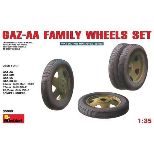 Набори деталіровки MA35099 GAZ-AA family wheels set
