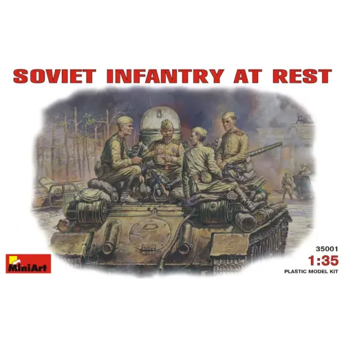 Фігури та мініатюри MA35001 Soviet infantry at Rest (1943-45) (Фігури)