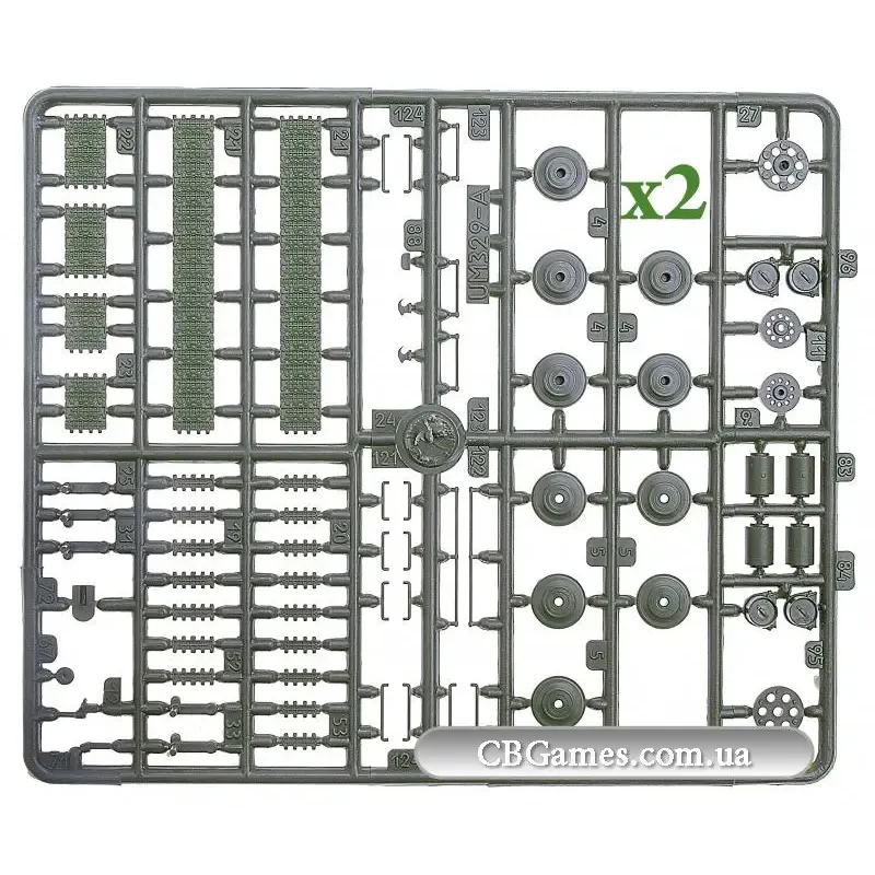 Советский танк Т-34/85 с пушкой С-53 (UM328) Масштаб: 1:72
