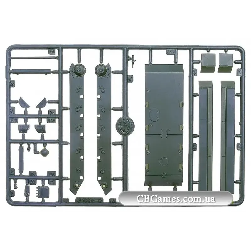 Советский танк Т-34/85 с пушкой С-53 (UM328) Масштаб: 1:72